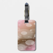 Het leven is prachtig, borstkankeroverlevende bagagelabel (Achterkant verticaal)