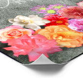 Het leven is prachtig Inspirerend citaat Poster (Hoek)