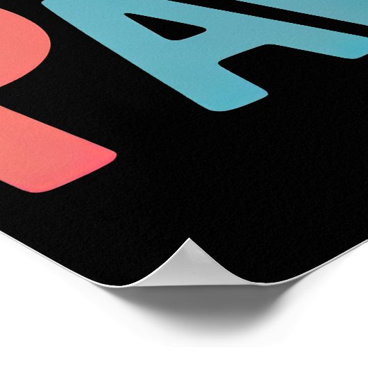 Het leven is prachtig met honden poster (Hoek)