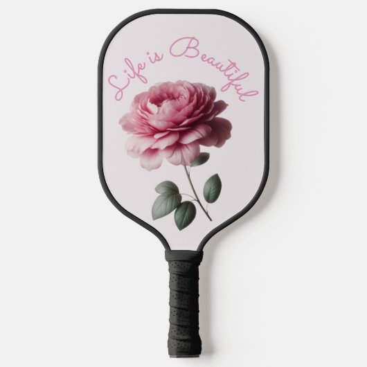 Het leven is prachtig pickleball paddle (Voorkant)