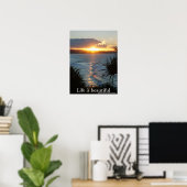 Het leven is prachtig, poster. poster (Thuiskantoor)