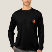 Het leven is prachtige Sunset Art Tri-Blend Shirt (Voorkant volledig)