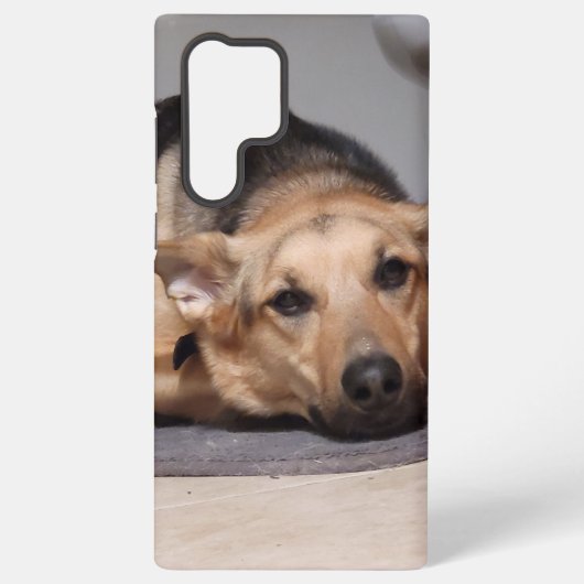 Het leven is Ruff Samsung Hoesje Samsung Galaxy Hoesje (Achterkant)