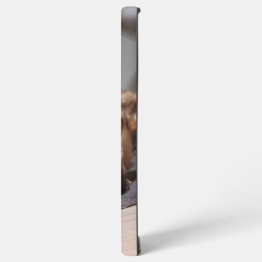 Het leven is Ruff Samsung Hoesje Samsung Galaxy Hoesje (Linkerkant)