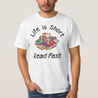 Het leven is Short Value T, grootte S-4X T-shirt