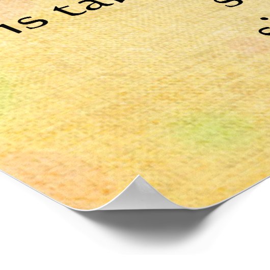 Het leven is slechts een bewegende schaduw poster (Hoek)