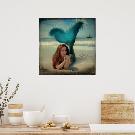 Het leven is slechts een droom... poster (Keuken)