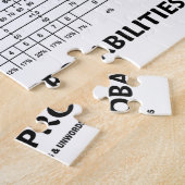 Het leven is slechts een hoop waarschijnlijkheid ( legpuzzel (Zijkant)