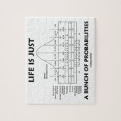 Het leven is slechts een hoop waarschijnlijkheid ( legpuzzel (Verticaal)
