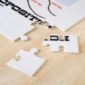 Het leven is slechts een ondoorzichtig voorstel (H Legpuzzel (Zijkant)