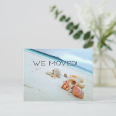 Het leven is slechts een strand briefkaart (Staand voorkant)