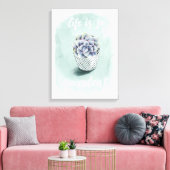 Het leven is Succulent I Canvas Afdruk (Insitu (Woonkamer))