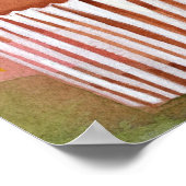 Het leven is Sweet Cupcake-Poster Poster (Hoek)