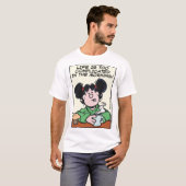 Het leven is te ingewikkeld in de ochtendkleding t-shirt (Voorkant volledig)