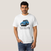 Het leven is te kort - 2CV T-shirt (Voorkant volledig)