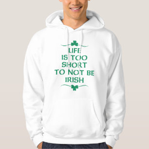 Het leven is te kort hoodie