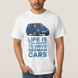 Het leven is te kort k11c t-shirt