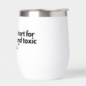 "Het leven is te kort Mok - Vier goede koffie en p (Links)