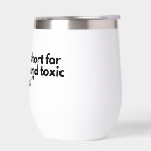 "Het leven is te kort Mok - Vier goede koffie en p