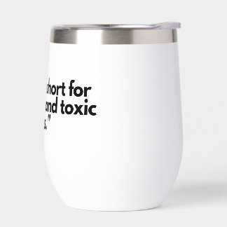 "Het leven is te kort Mok - Vier goede koffie en p