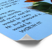 Het leven is te kort - Motivatie Poster (Hoek)