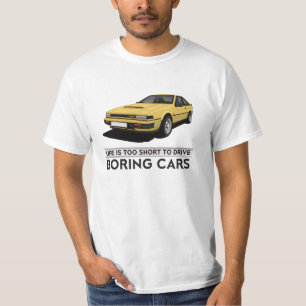 Het leven is te kort - Nissan Silvia - DIY T-shirt