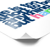 Het leven is te kort om alles behalve gelukkig te  foto afdruk (Hoek)