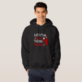 Het leven is te kort om goedkope Drink 5 Hoodie (Voorkant volledig)