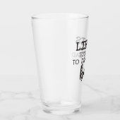 Het leven is te kort om slecht bekerglas te Drinke Glas (Rechts)