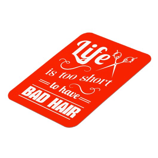 Het leven is te kort om slechte lucht te hebben magneet (Linkerzijde)