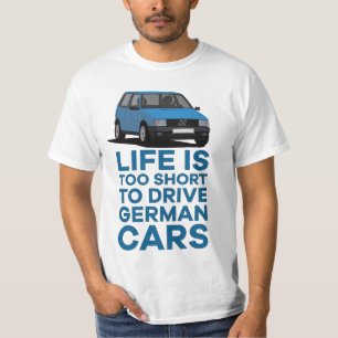 Het leven is te kort om te rijden - Uno Mille Turb T-shirt
