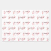 Het leven is te kort om te wachten inpakpapier vel (Voorkant 2)