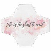 Het leven is te kort om te wachten voetbal (Enkel)