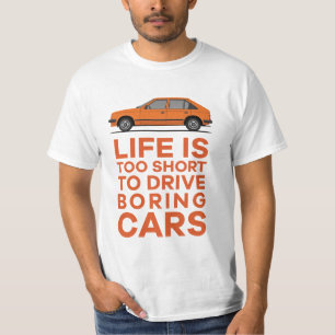 Het leven is te kort - Opel Kadett D - 15 kleuren T-shirt