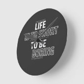 Het leven is te kort ronde klok (Hoek)