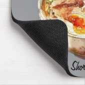 Het leven is te kort voor saaie noedels muismat (Hoek)