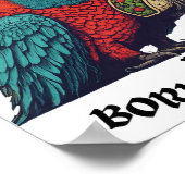 Het leven is te kort voor saaie tacos kruidige pap poster (Hoek)