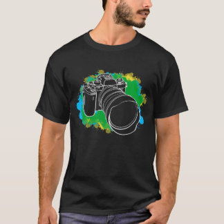 Het leven is te kort voor slechte camera's t-shirt