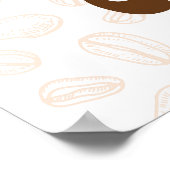 Het leven is te kort voor slechte koffie poster (Hoek)