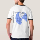 Het leven is te kort voor T-Shirt (Achterkant volledig)