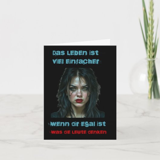 Het leven is veel gemakkelijker als het je niet ui kaart (Voorkant)