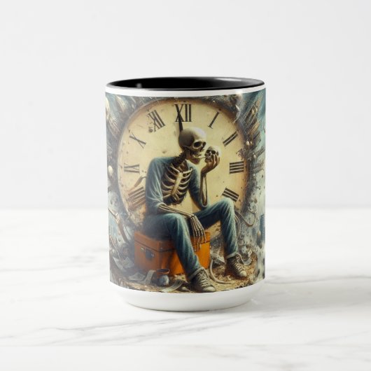 Het leven is vluchtig mok (Midden)