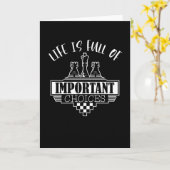 Het leven is vol belangrijke Keuze Kaart (Gele Bloem)