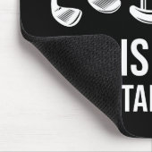 Het leven is vol belangrijke keuzen met een Golfke Muismat (Hoek)