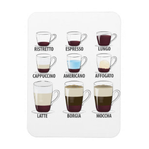 Het leven is vol belangrijke keuzes Funny Coffee Magneet