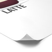 Het leven is vol belangrijke keuzes Funny Coffee Poster (Hoek)