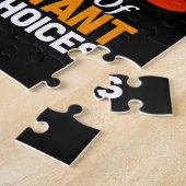 Het leven is vol met belangrijke keuzegitaar legpuzzel (Zijkant)