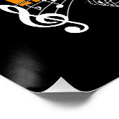 Het leven is vol met belangrijke keuzegitaar perfect poster (Hoek)