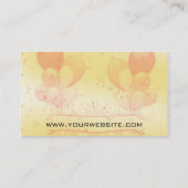 Het leven is vol verrassend Visitekaartje (Achterkant)