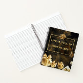 Het leven is vol verrassingen notitieboek (Binnen)